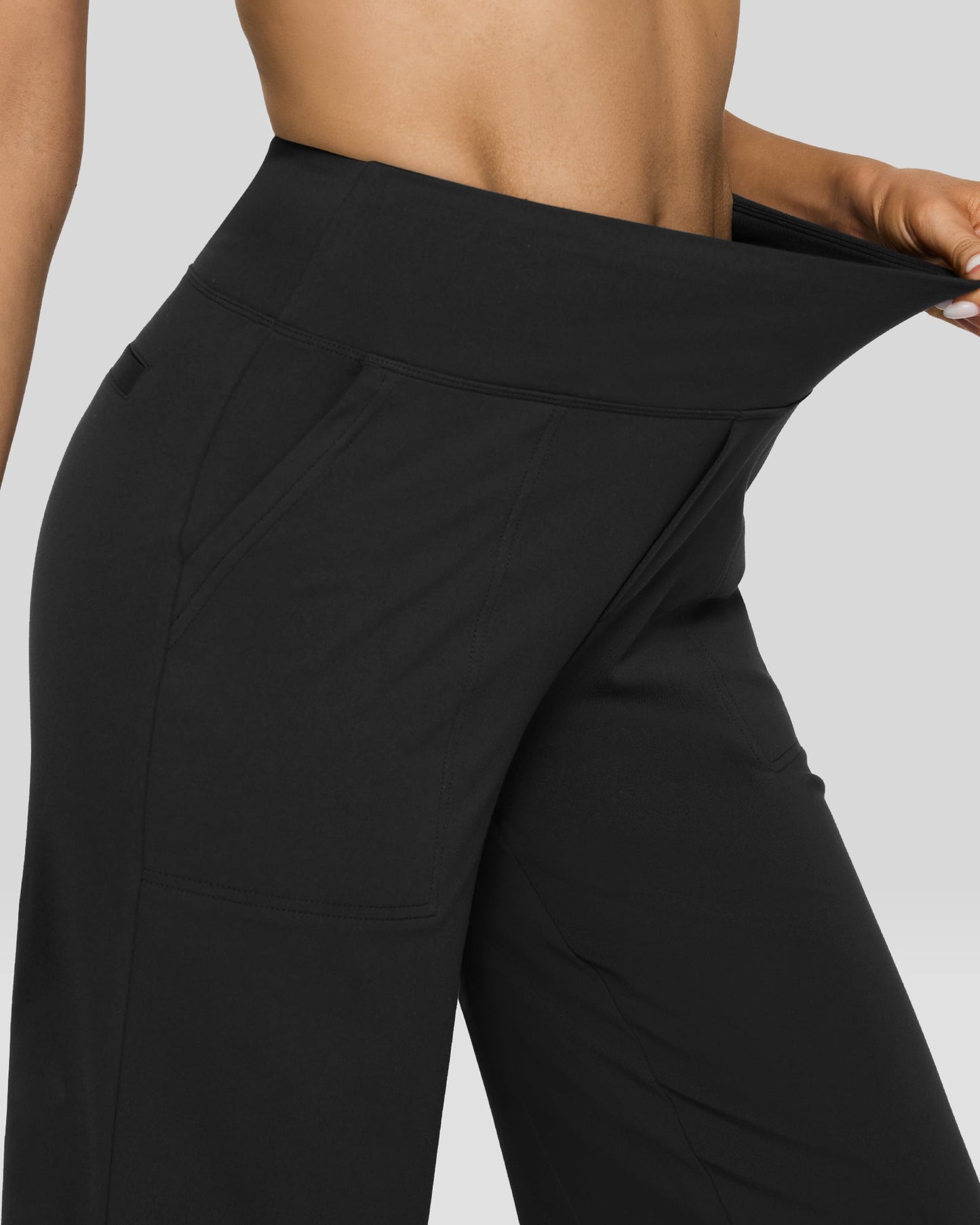High-Waist Business Casual Pants
