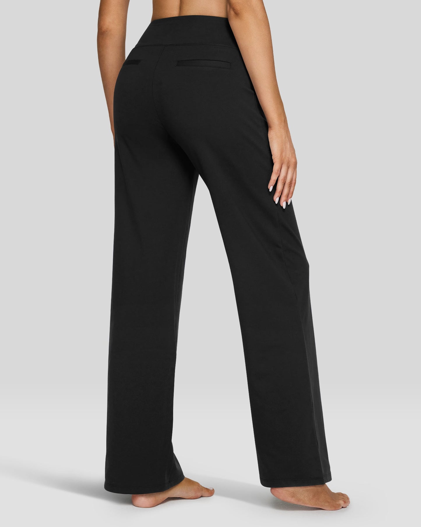High-Waist Business Casual Pants