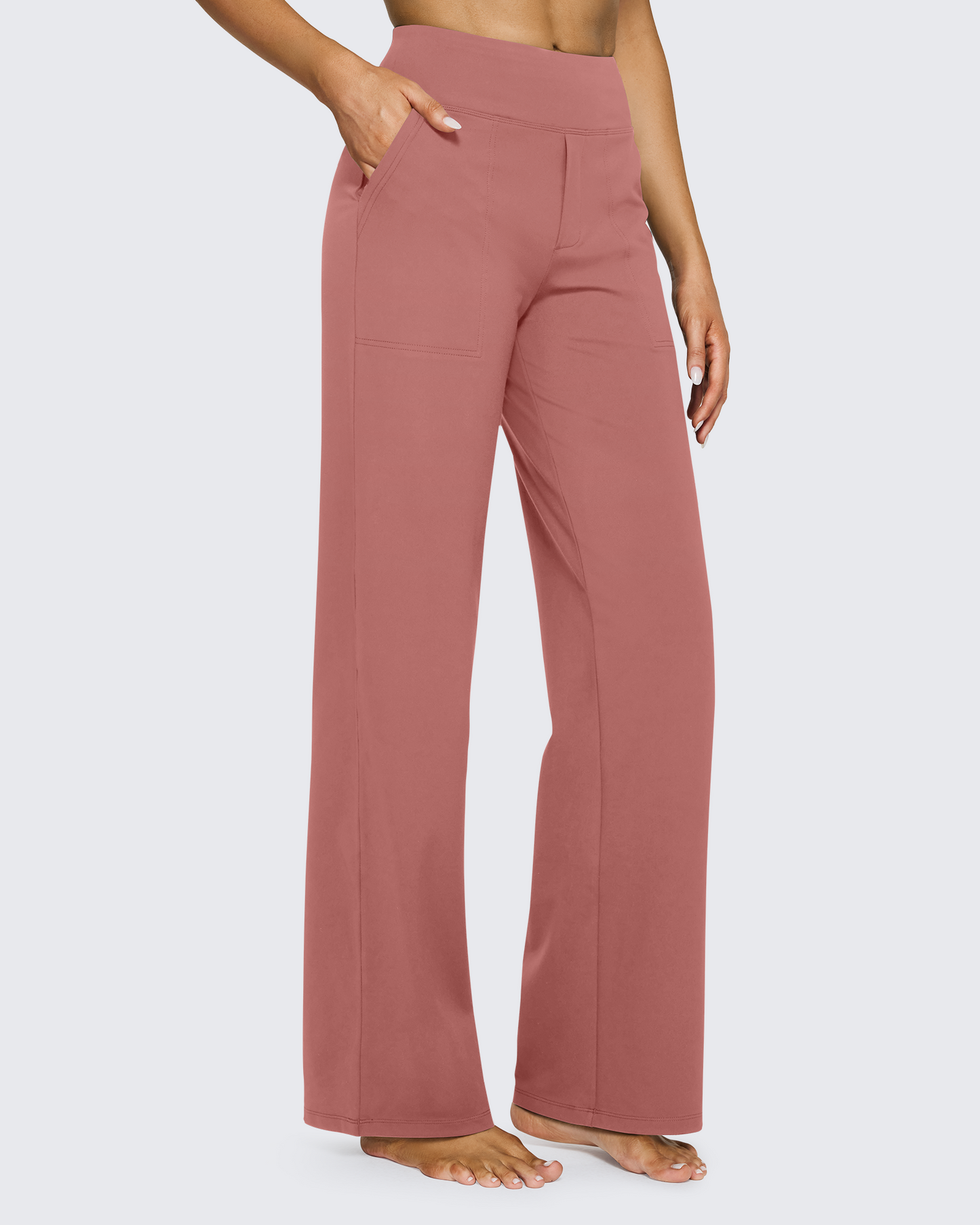 High-Waist Business Casual Pants