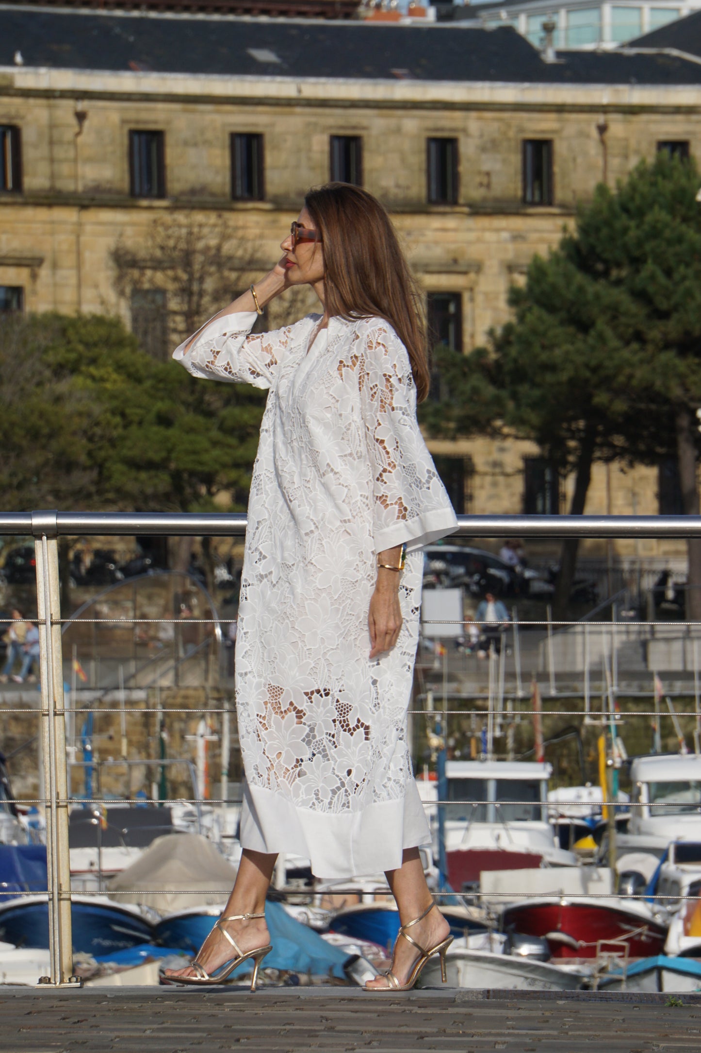 The daring lace dress
