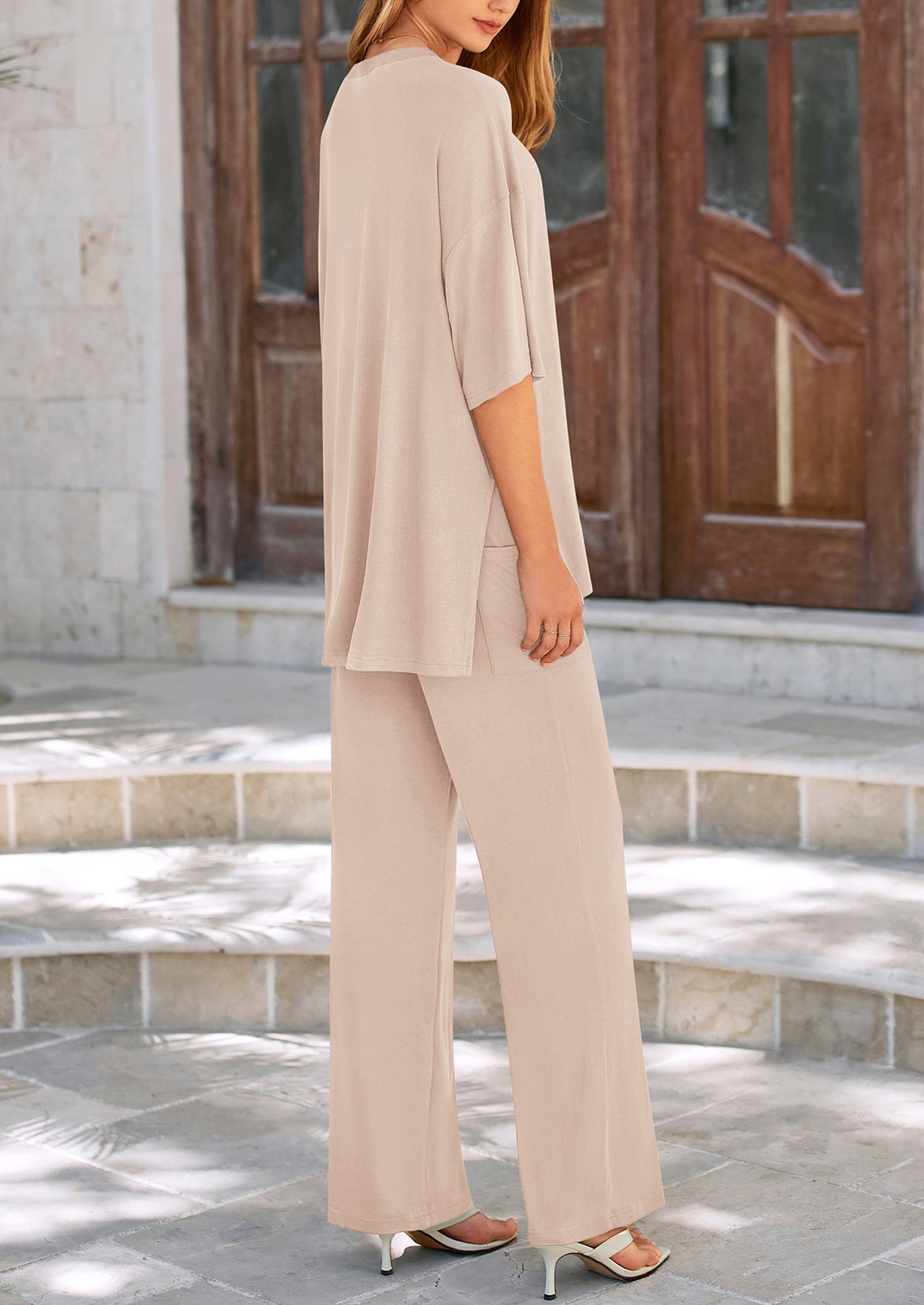 Women's Two-Piece Pullover & Pants Lounge Set