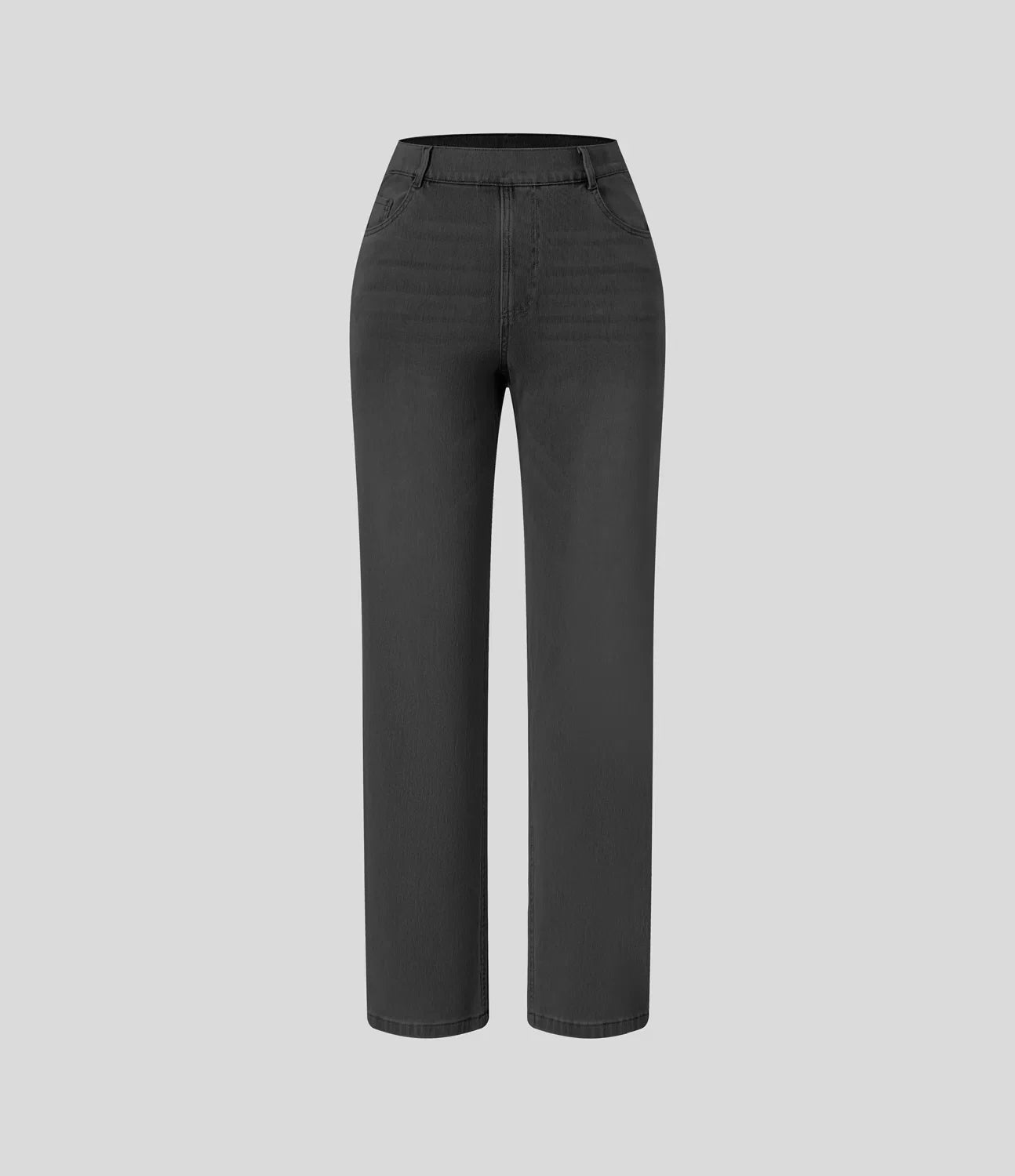 Elastic & Comfortable High-Waisted Pants
