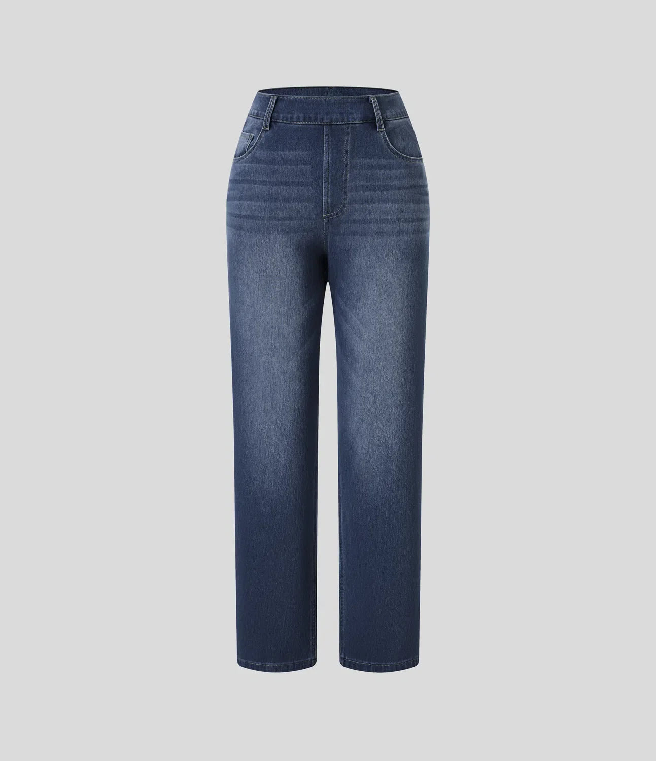 Elastic & Comfortable High-Waisted Pants