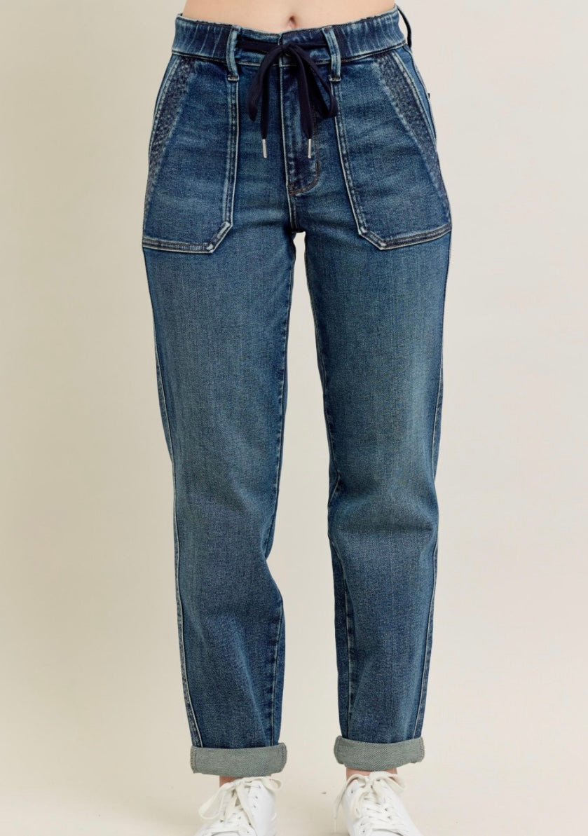 Judy Blue High Waisted Jogger Jeans