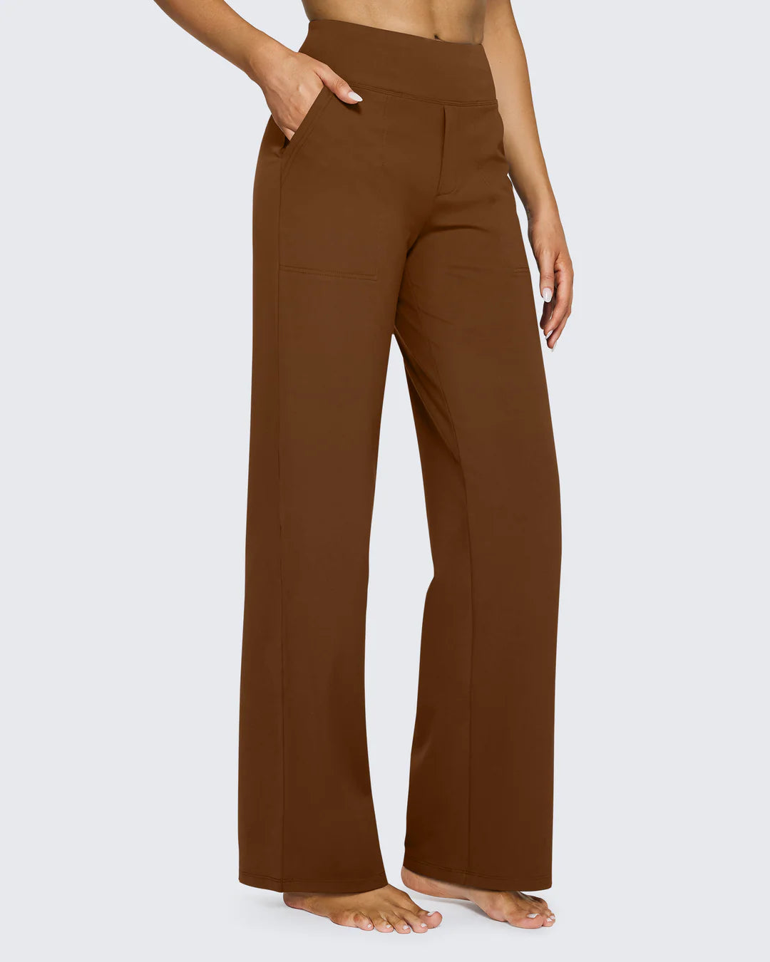 High-Waist Business Casual Pants