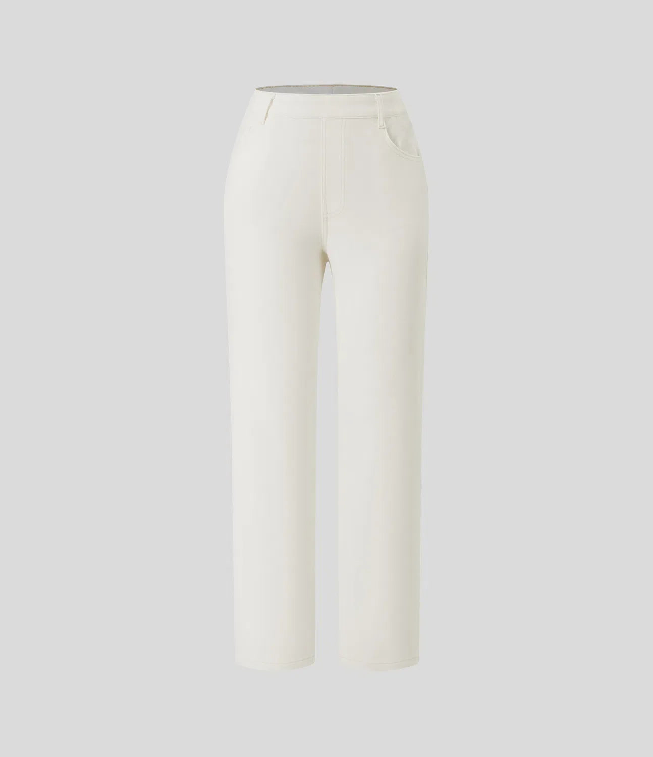 Elastic & Comfortable High-Waisted Pants