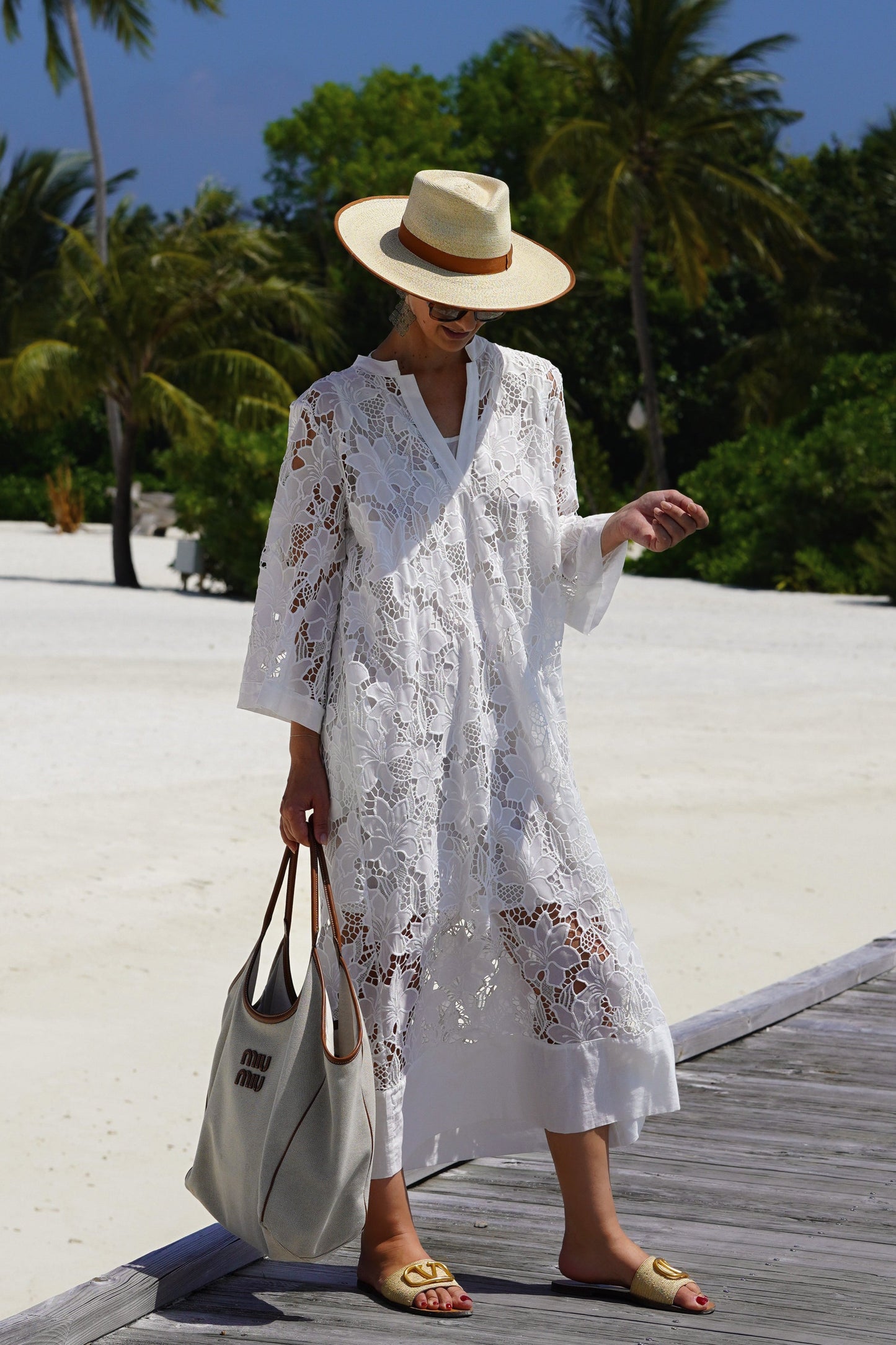 The daring lace dress