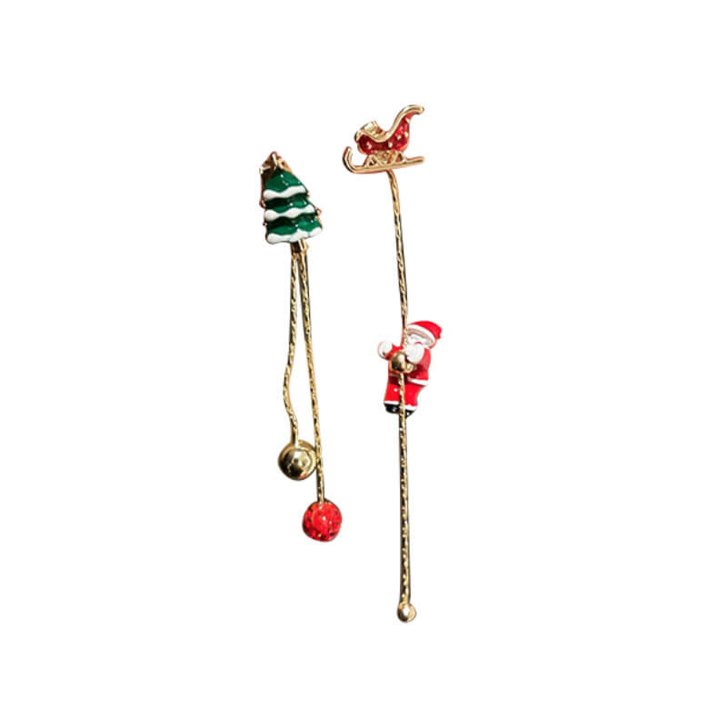Christmas Earrings – Santa Edition