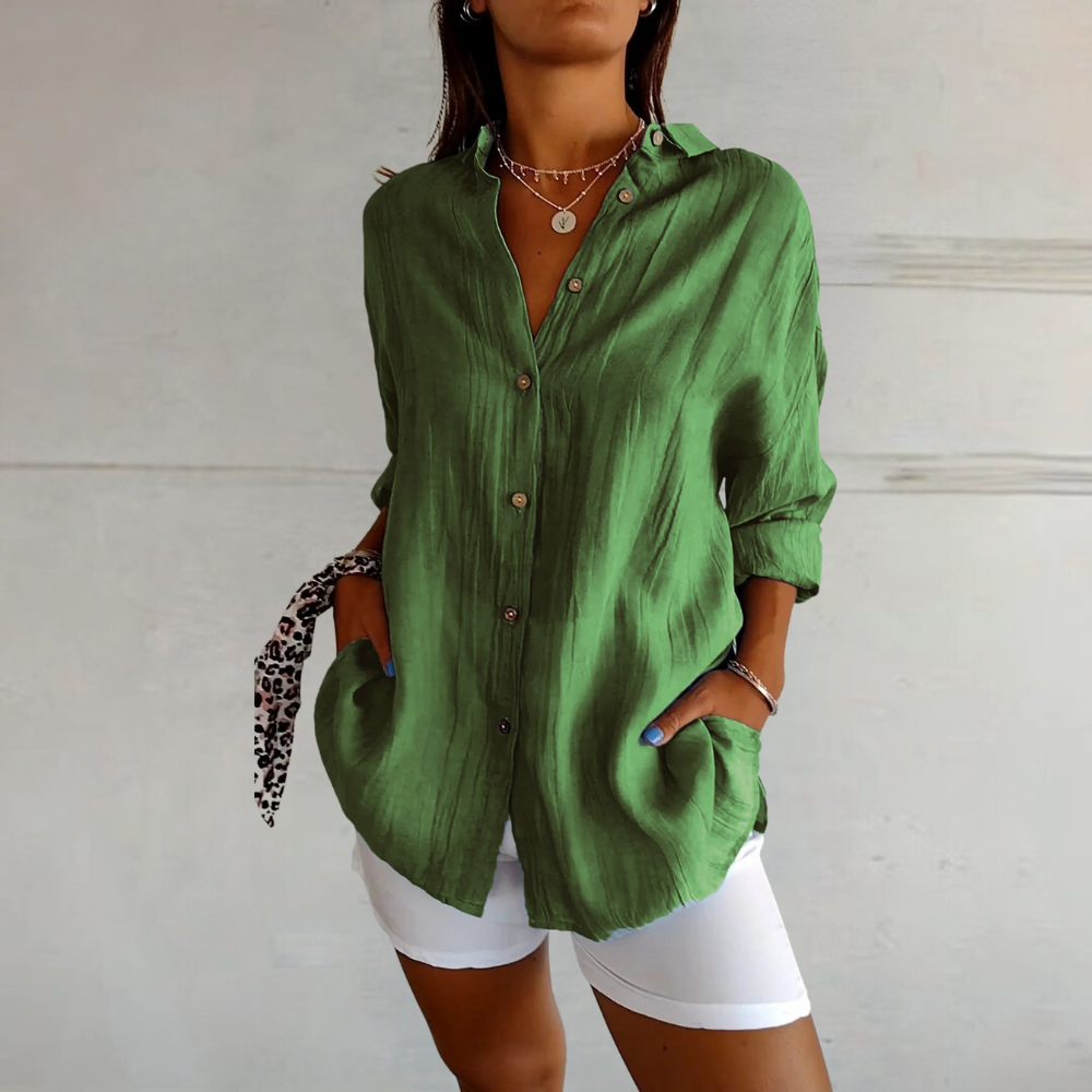Women's Long Blouse Elegant & Effortless