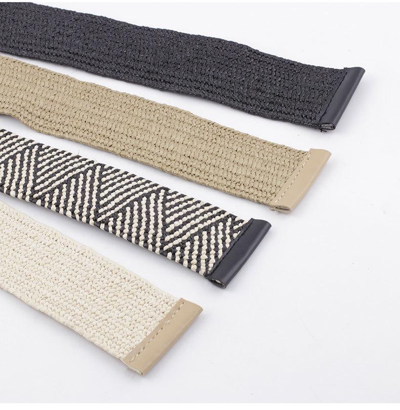 Boho Chic Minimalist Woven Belt