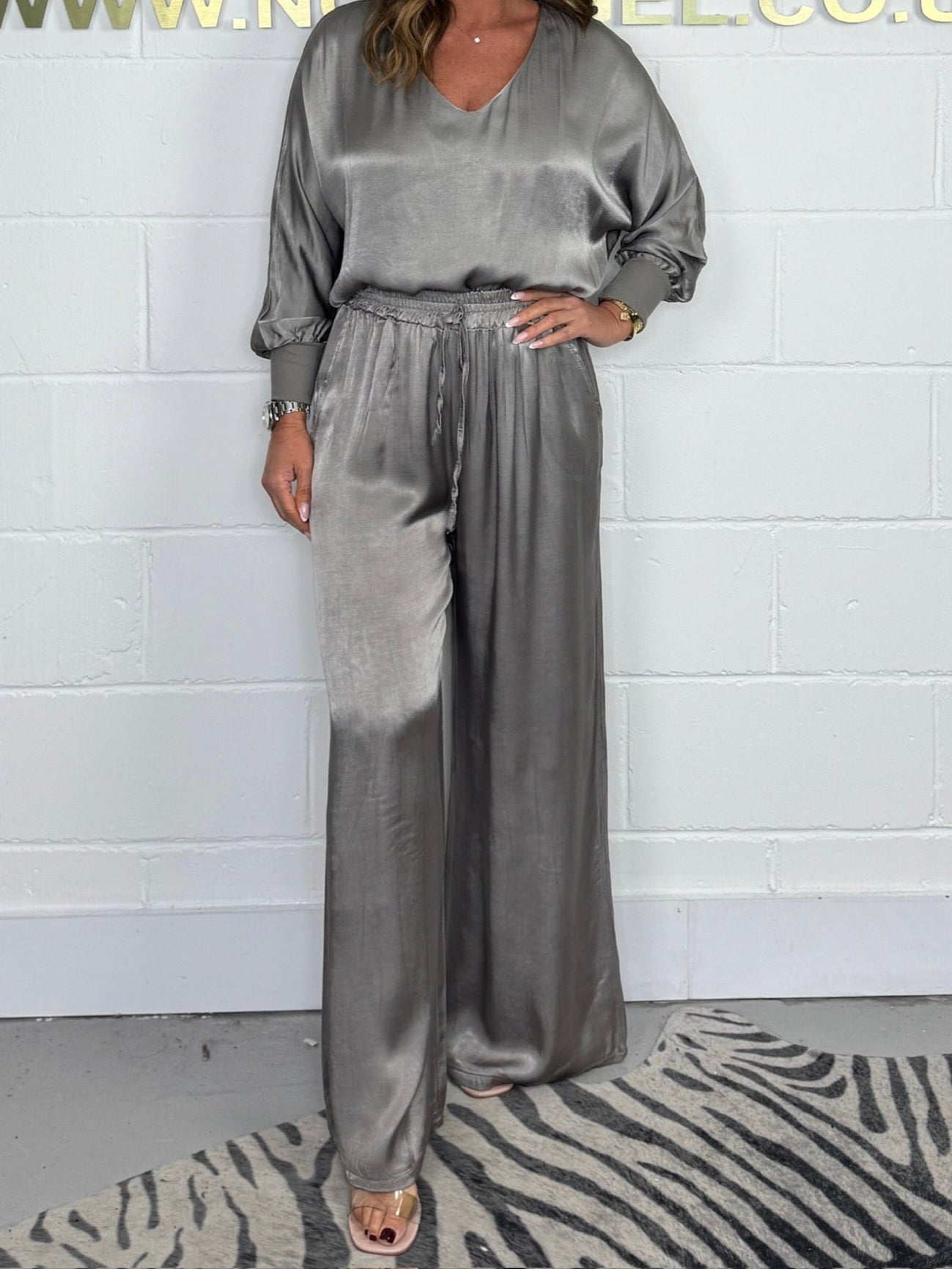 Luxury Satin Tummy Cover Set