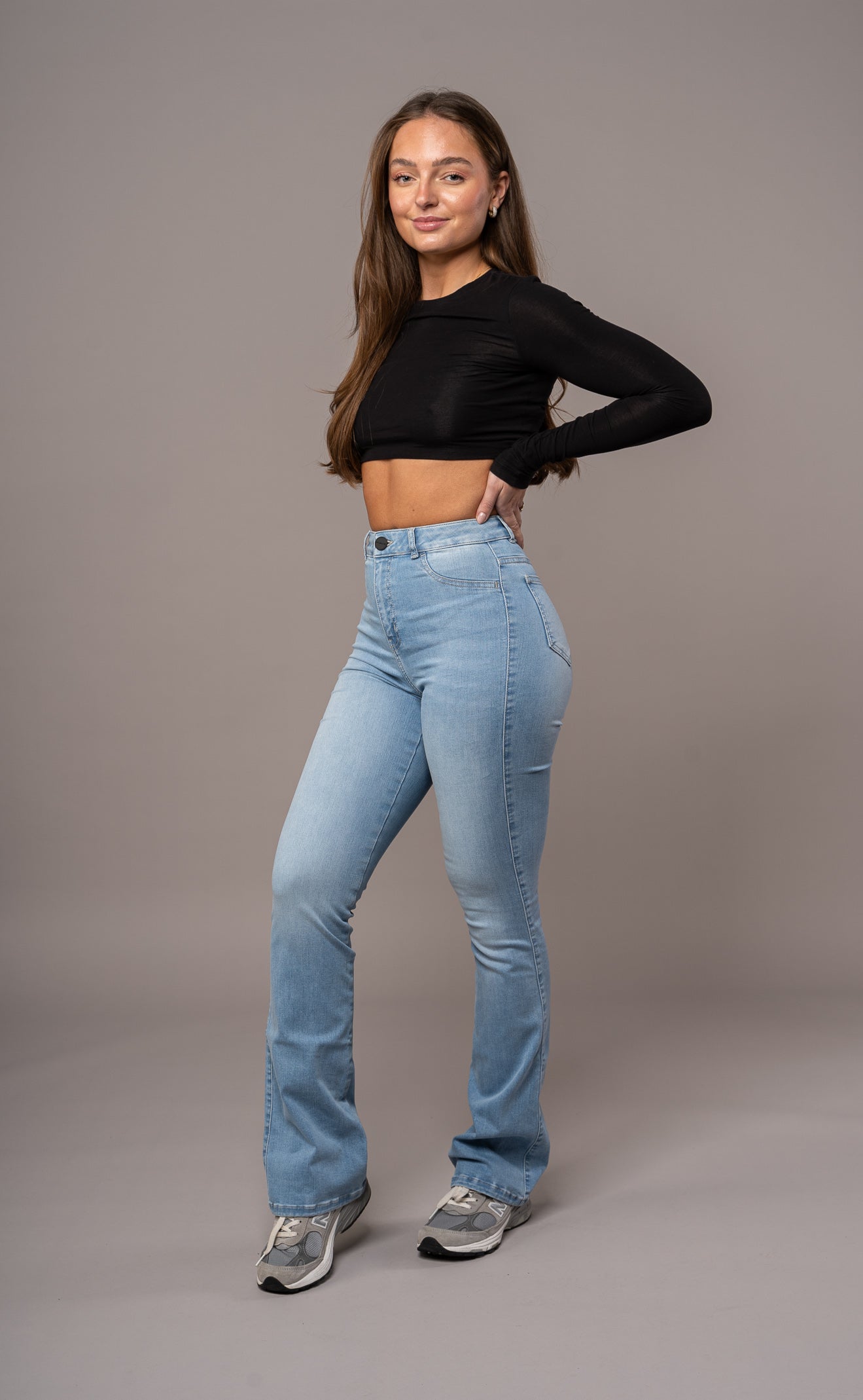 Flared Fitjeans Arctic Light Blue