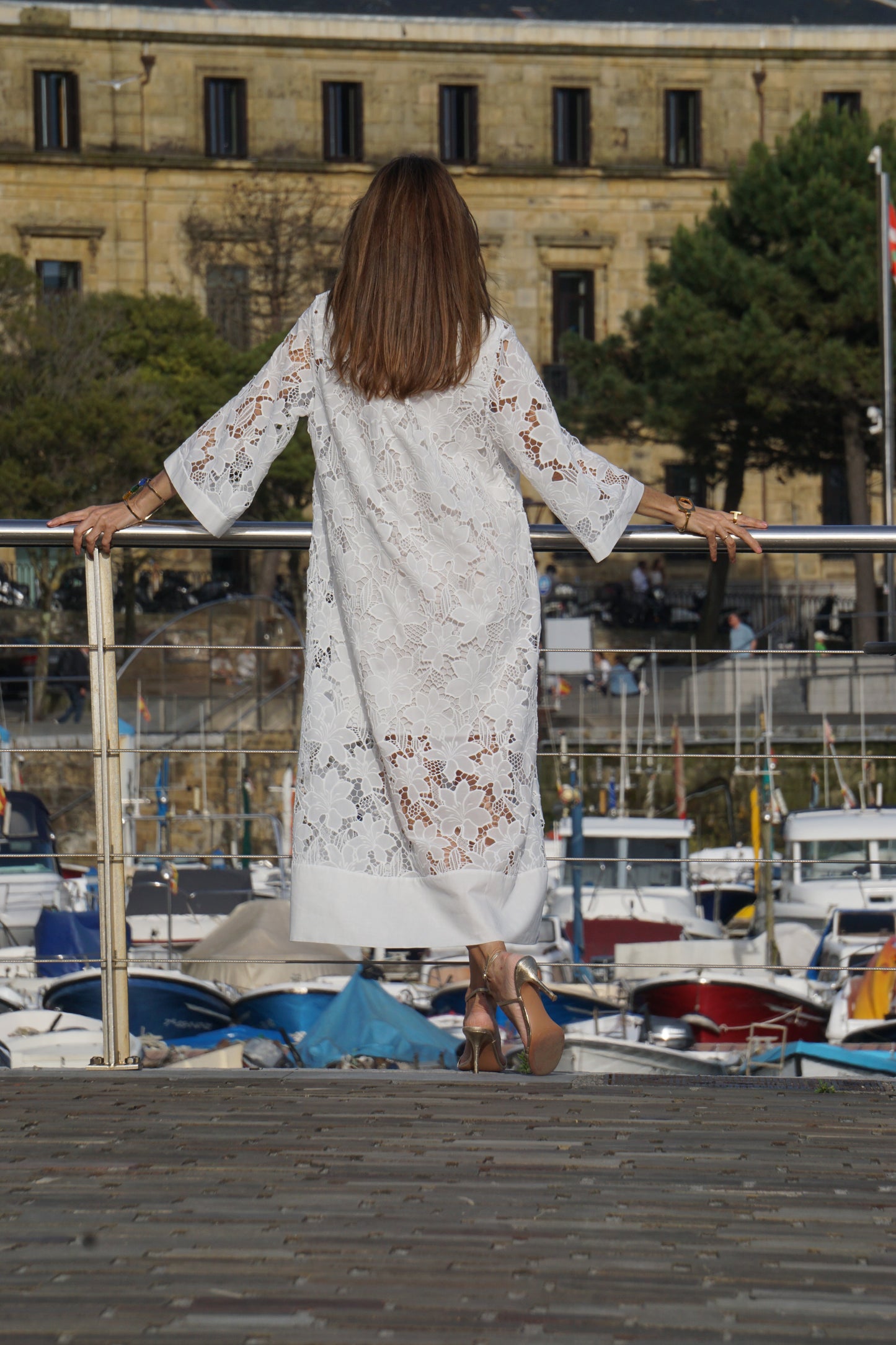 The daring lace dress
