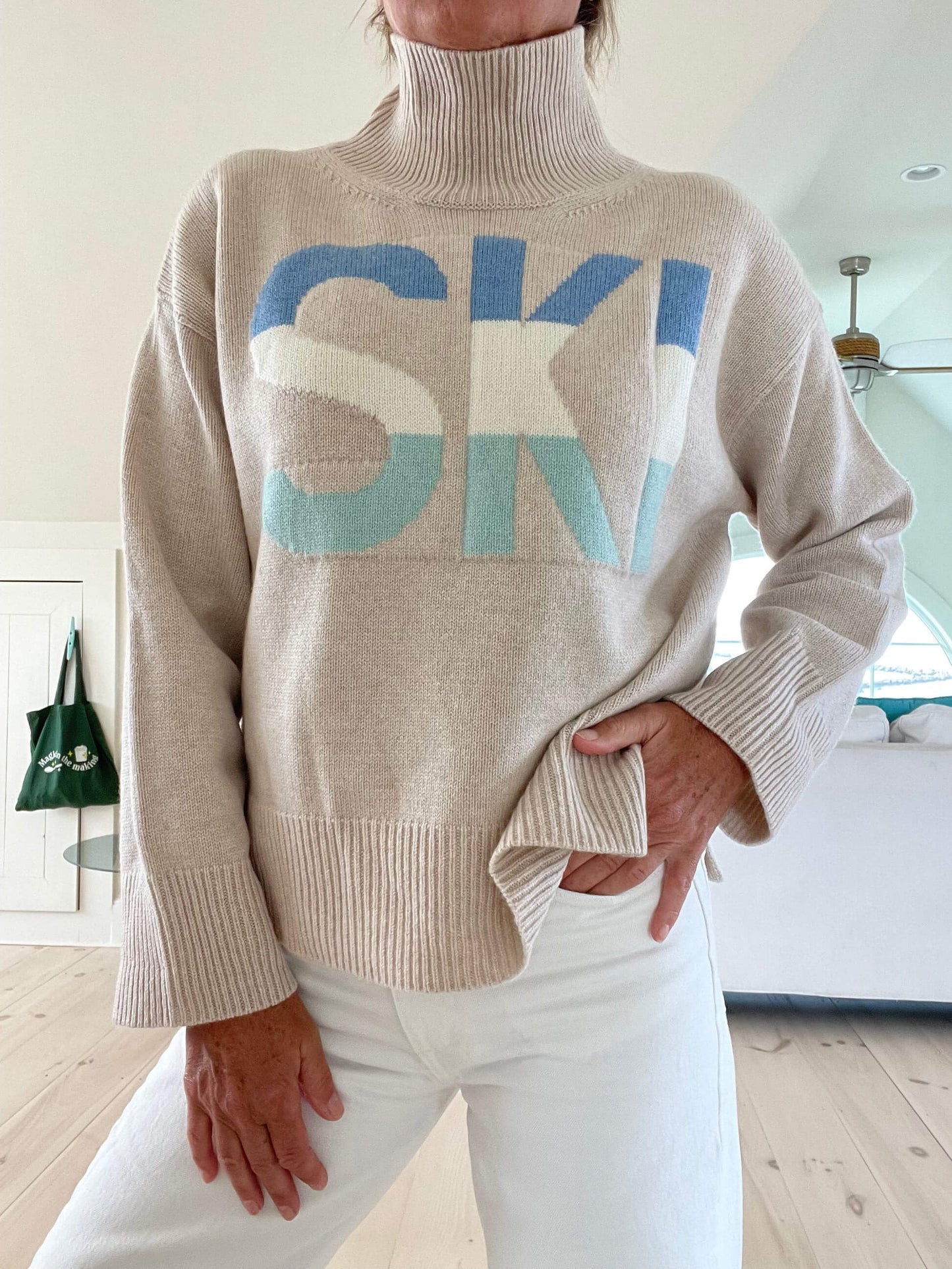 Limited Retro Turtleneck Ski Sweater