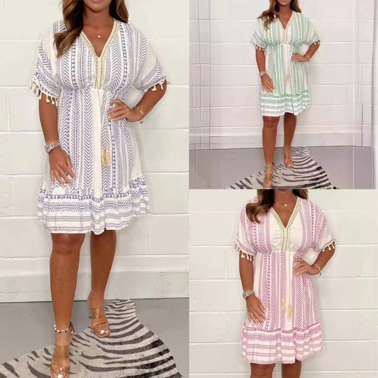 Tummy Cover Summer Dress