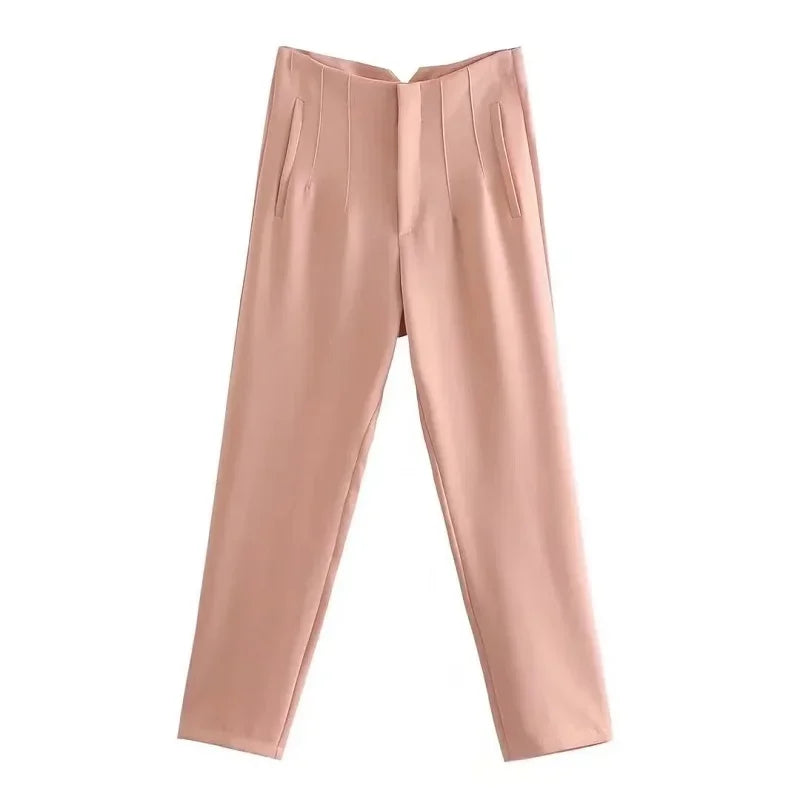 High Waist Formal Pants for Women