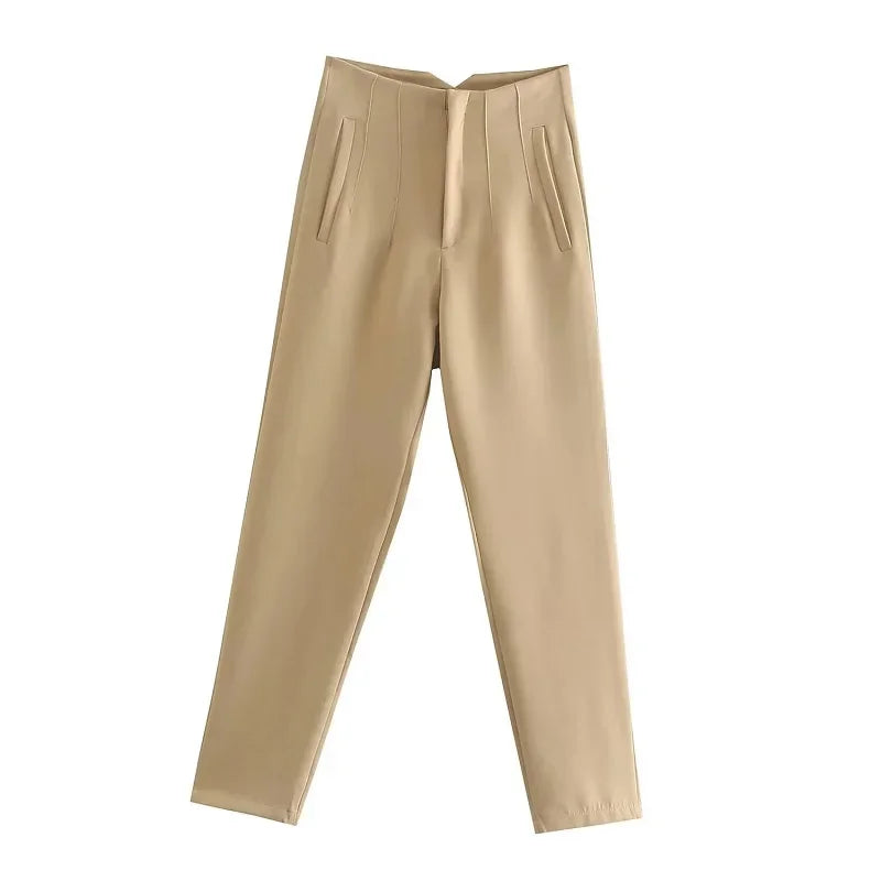 High Waist Formal Pants for Women