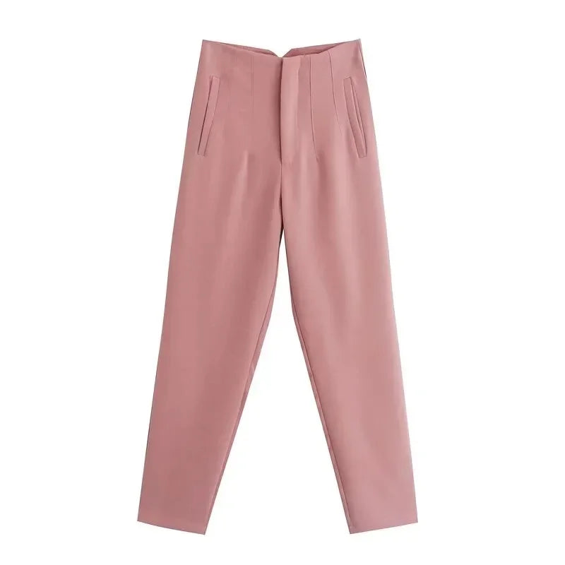 High Waist Formal Pants for Women