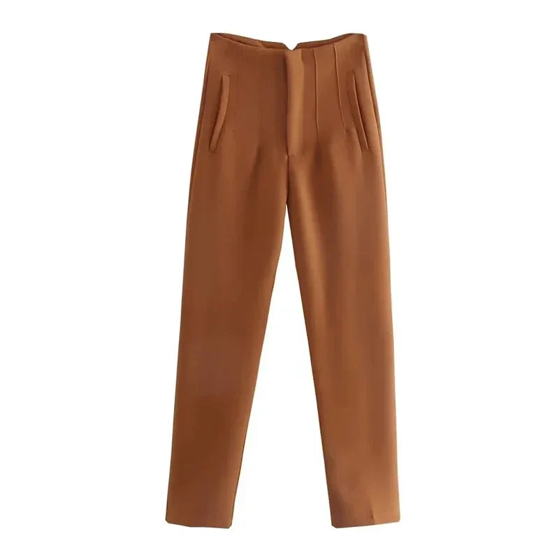High Waist Formal Pants for Women