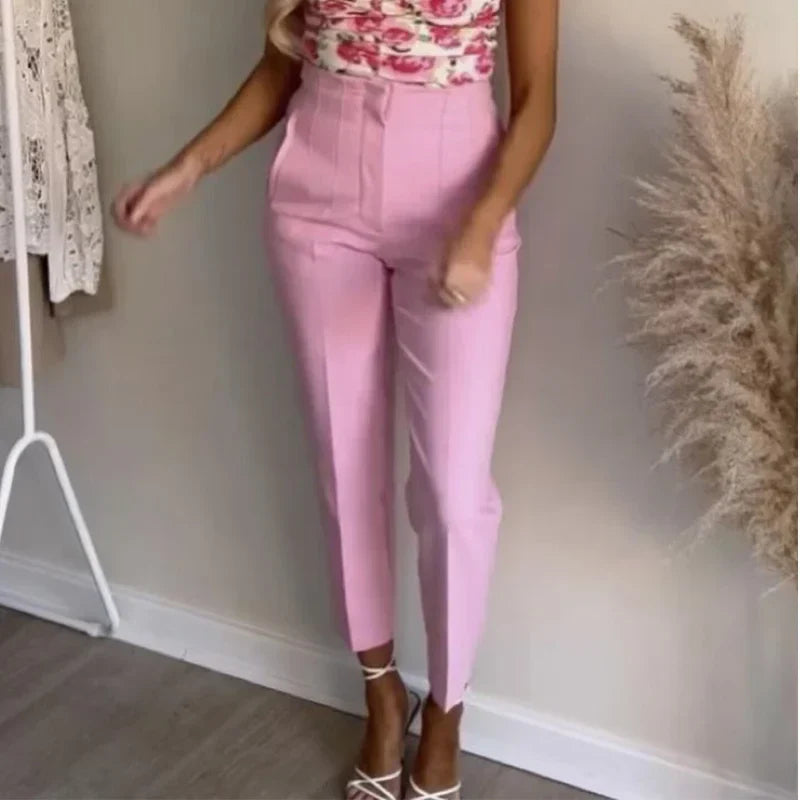 High Waist Formal Pants for Women