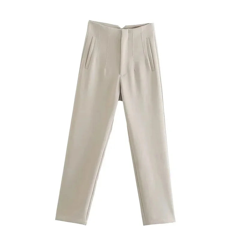 High Waist Formal Pants for Women