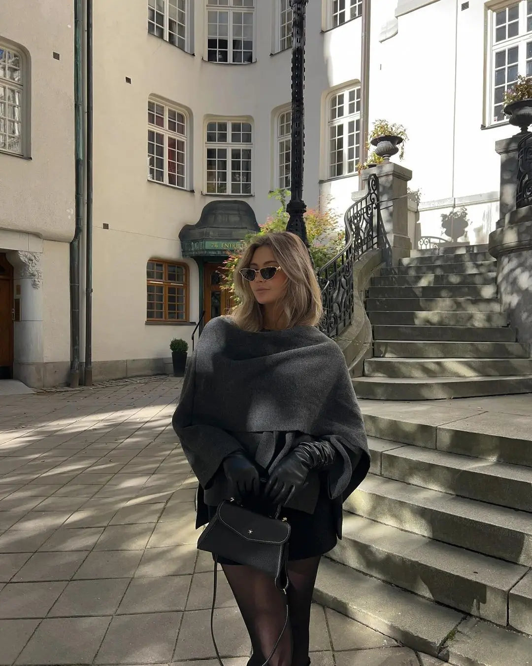 Luxury Cape Coat