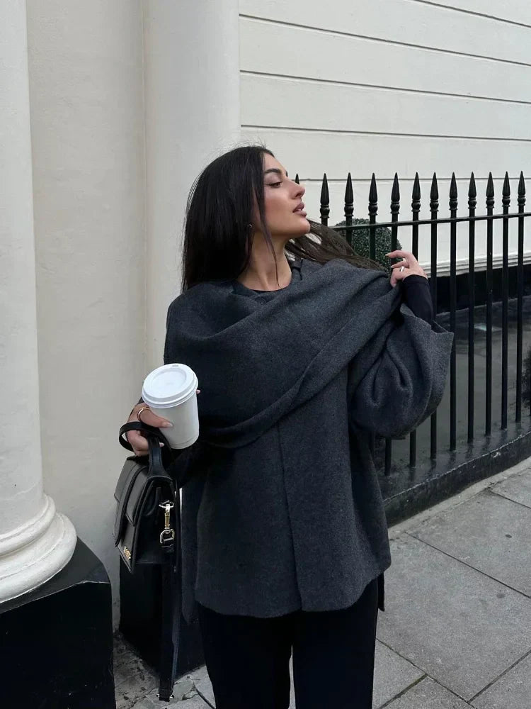 Luxury Cape Coat