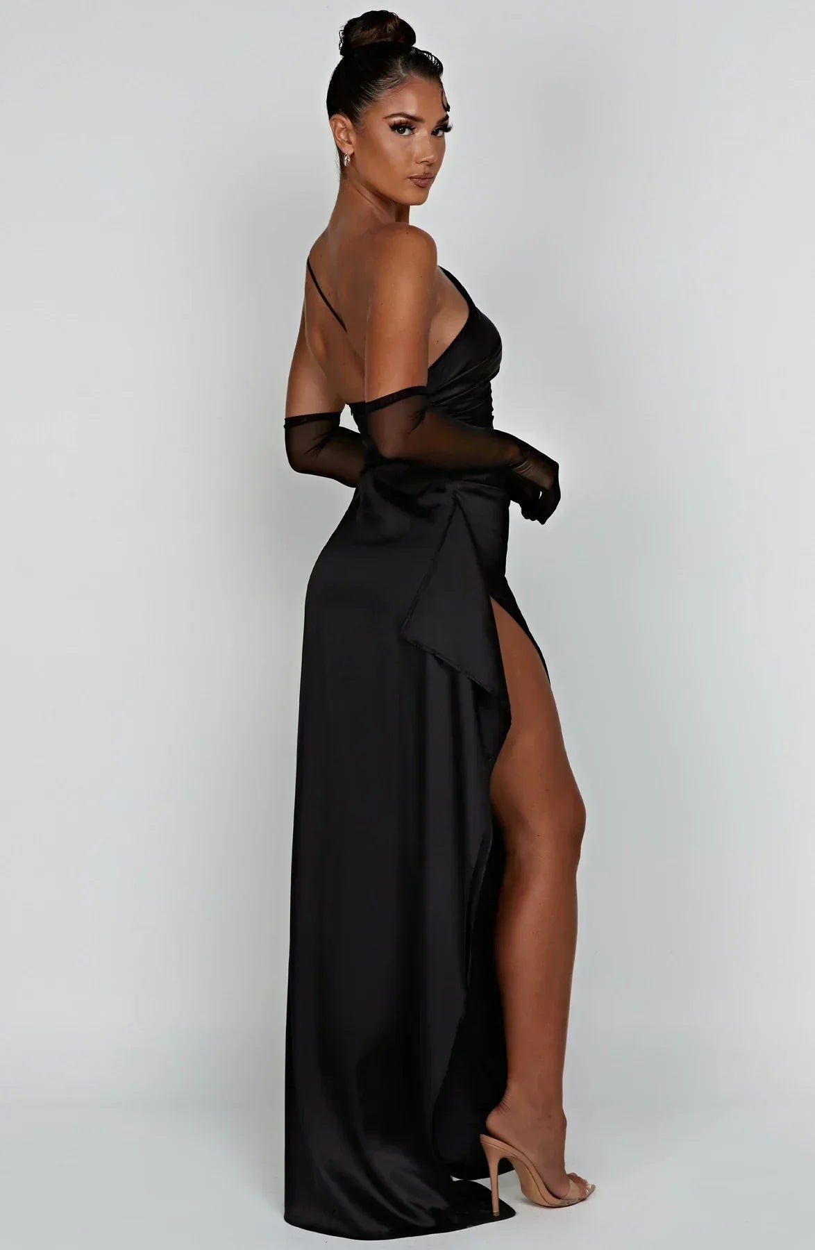 The Aurora Satin Dress