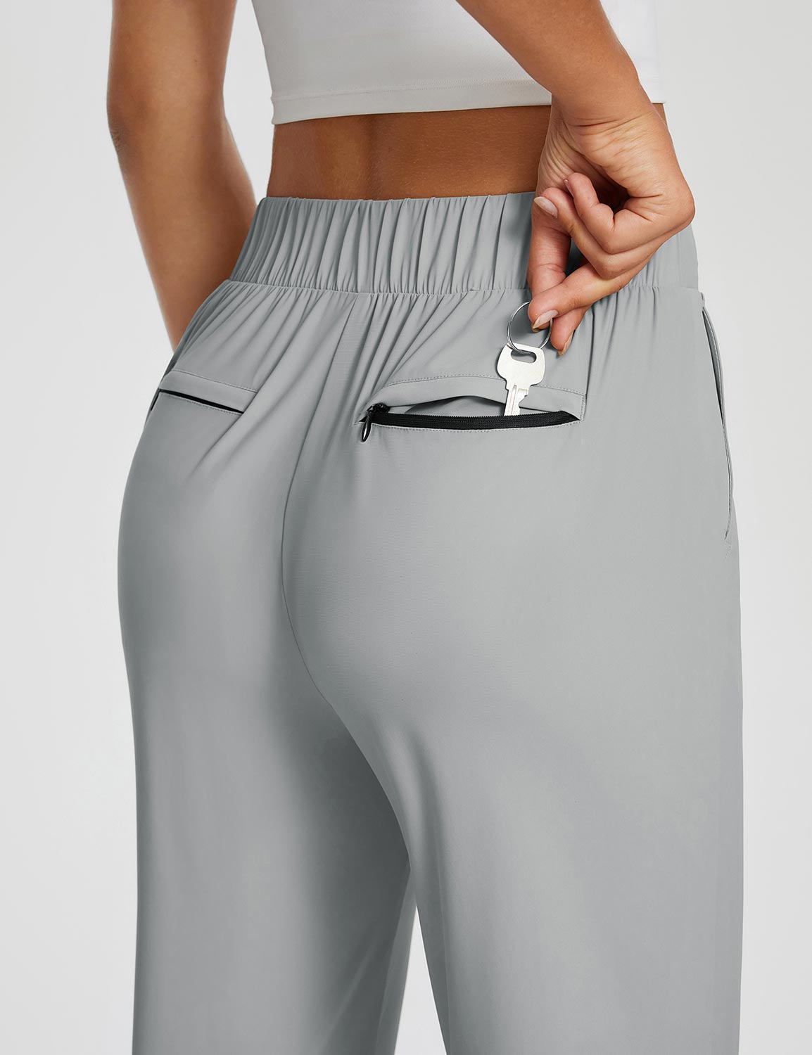 The High-Rise Performance Ankle Pant