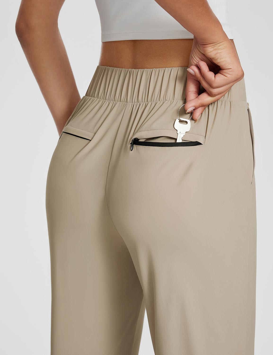 The High-Rise Performance Ankle Pant
