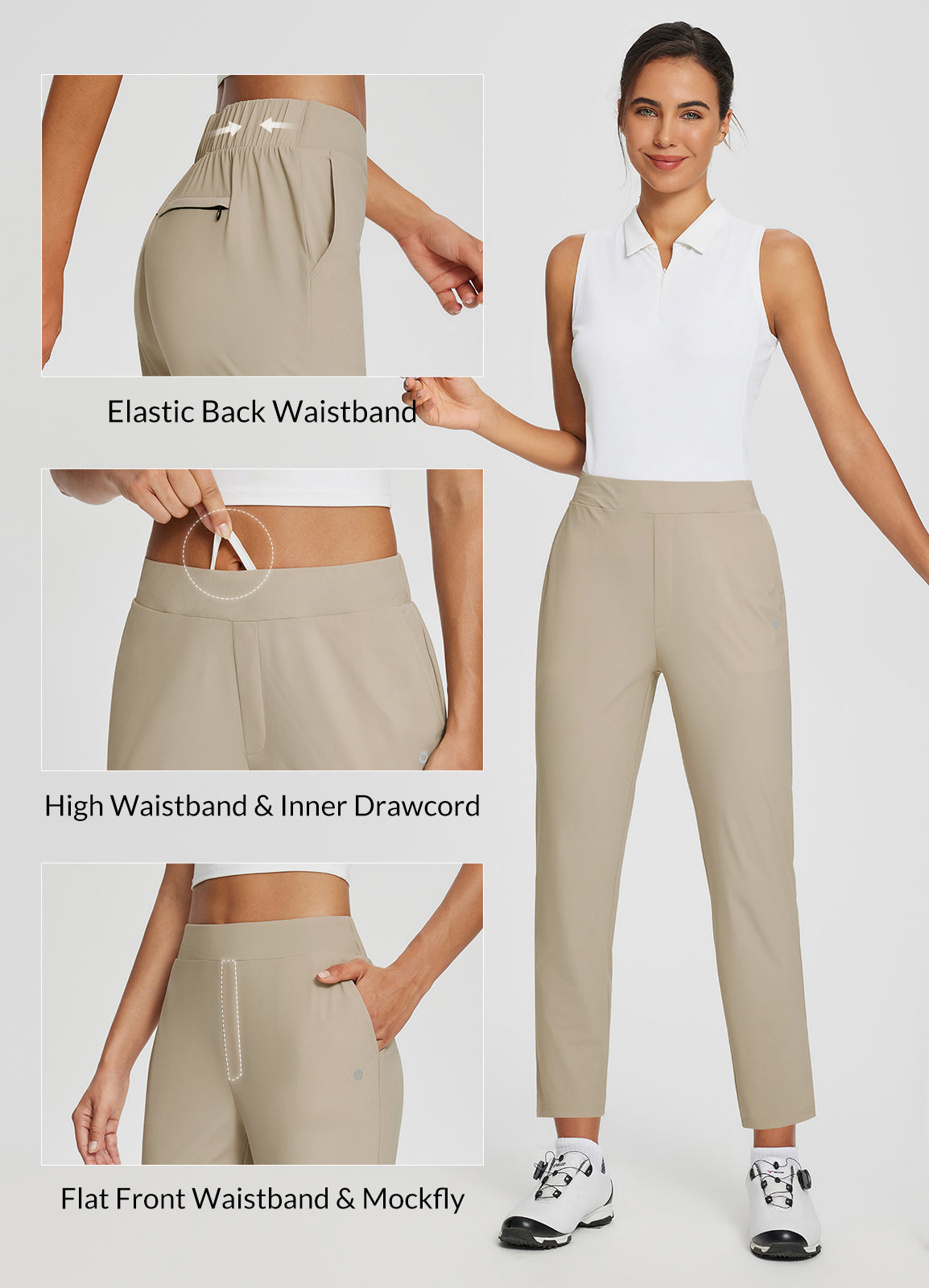 The High-Rise Performance Ankle Pant