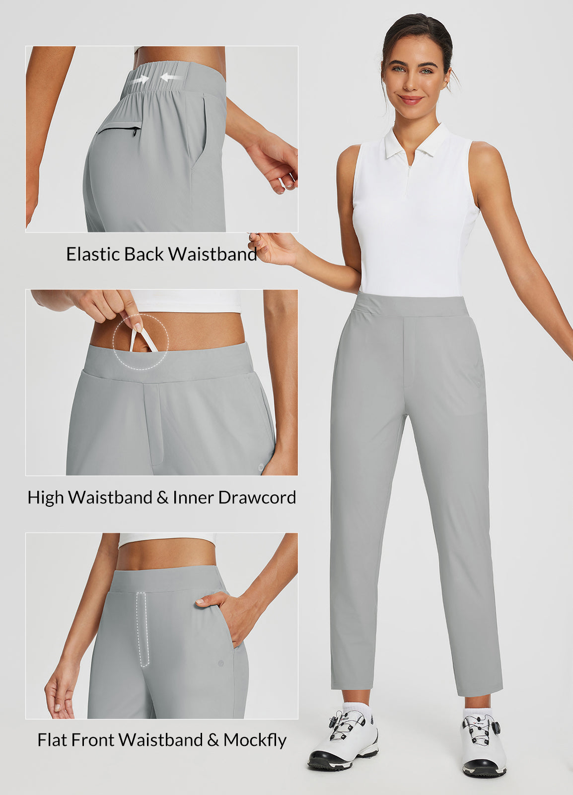 The High-Rise Performance Ankle Pant