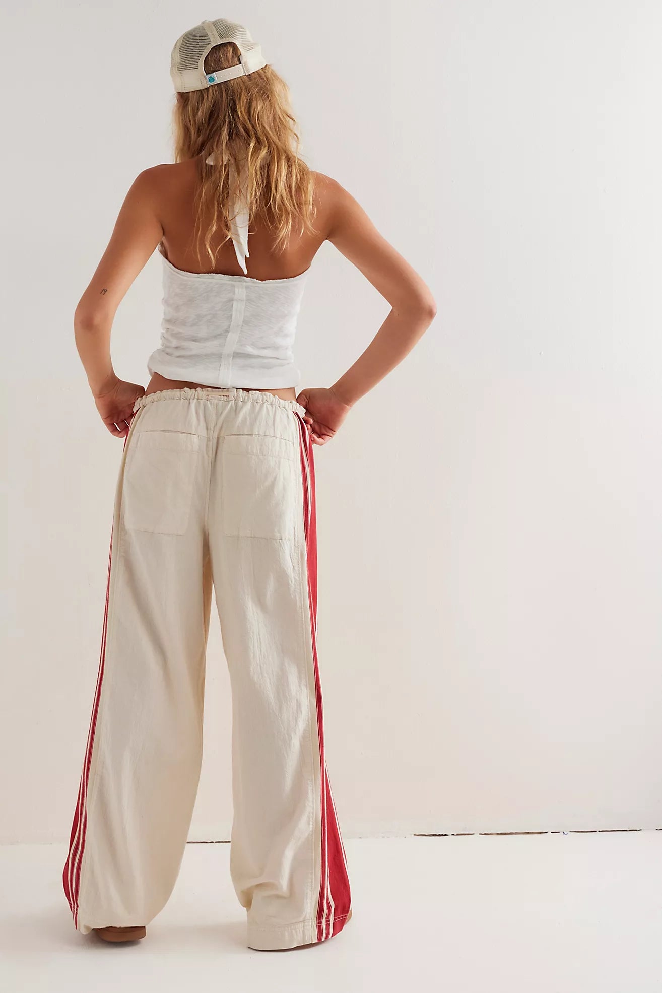 High Rise Palazzo Pants