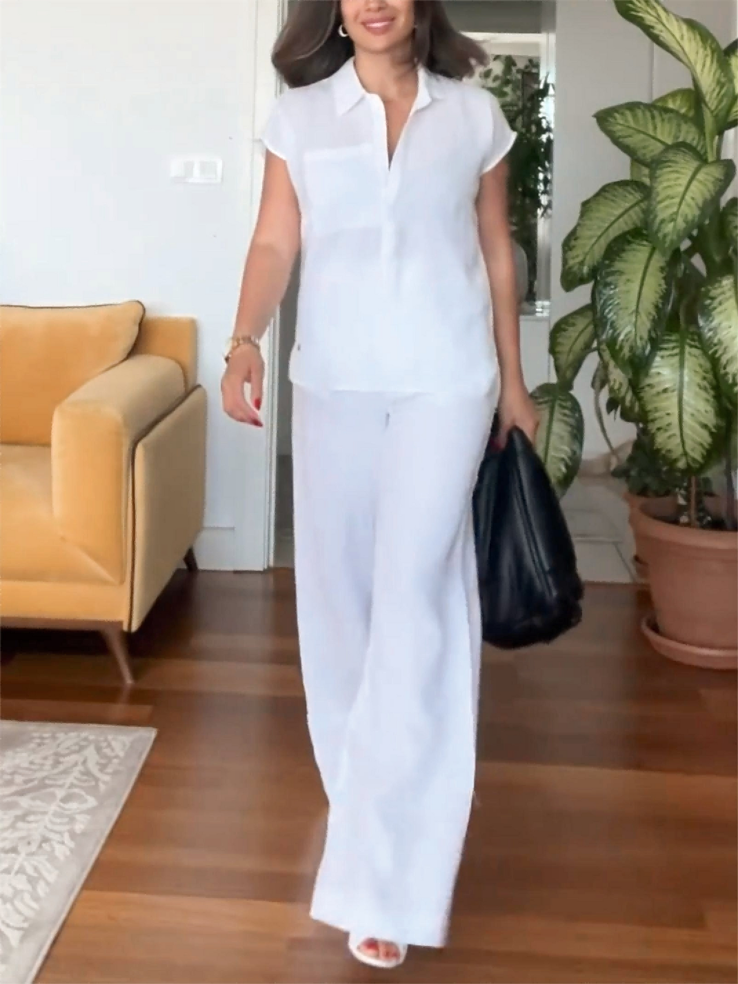 Summer Cotton-Linen Set