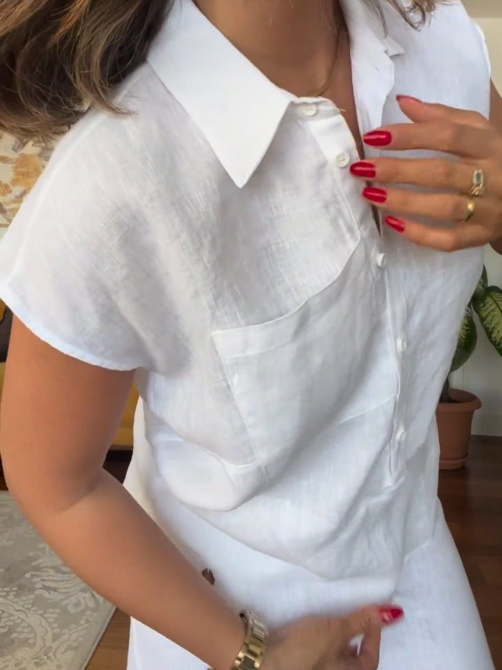 Summer Cotton-Linen Set