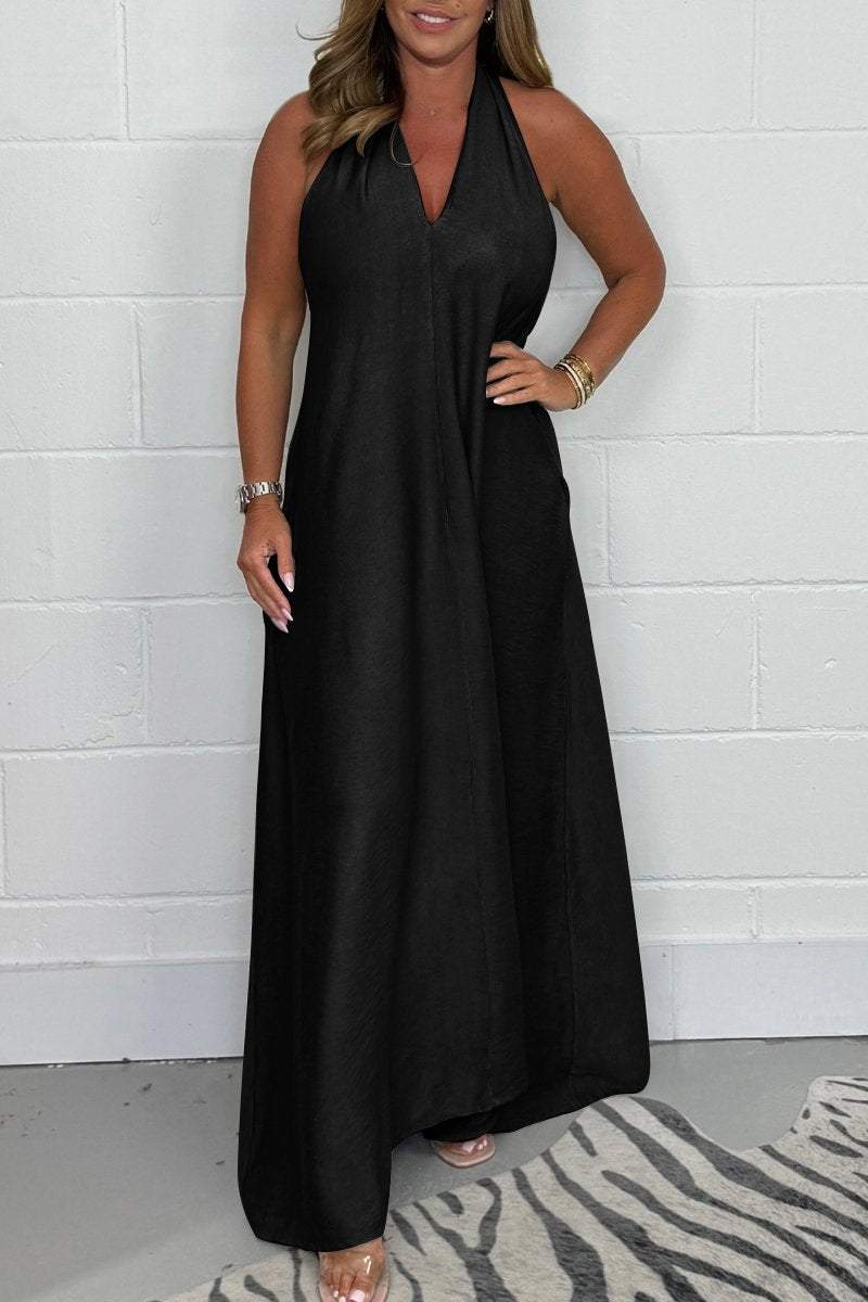 Luxury Tummy Cover Maxi Dress