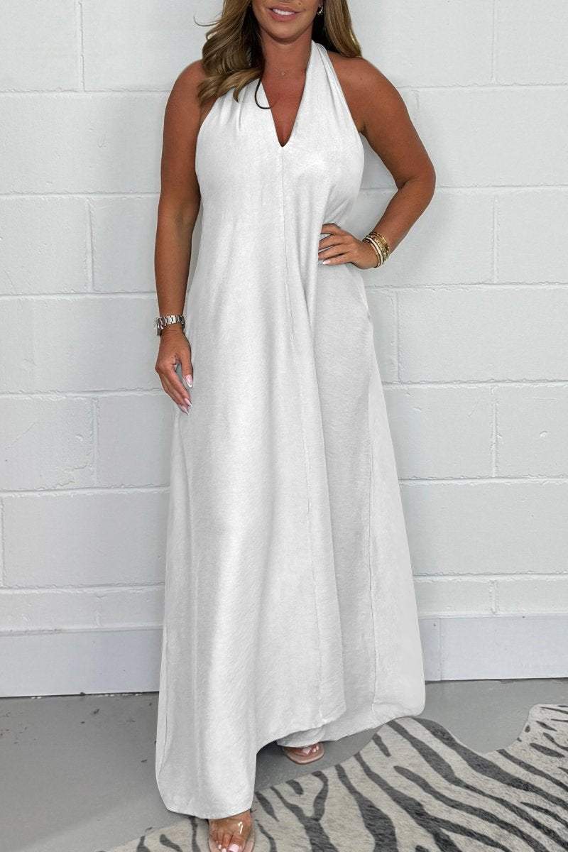 Luxury Tummy Cover Maxi Dress