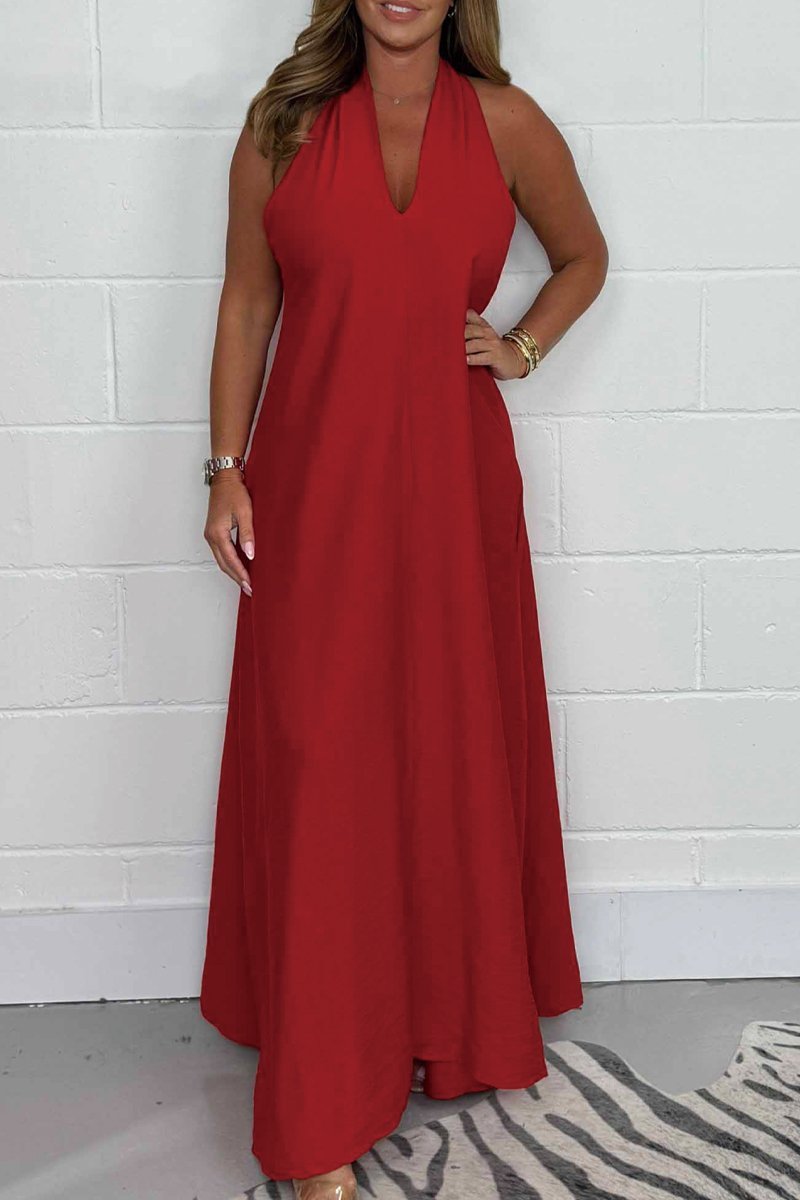 Luxury Tummy Cover Maxi Dress