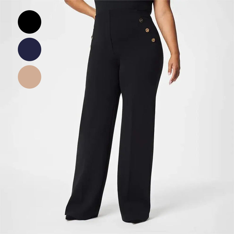 Plus Size High Stretch High-Waist Pants