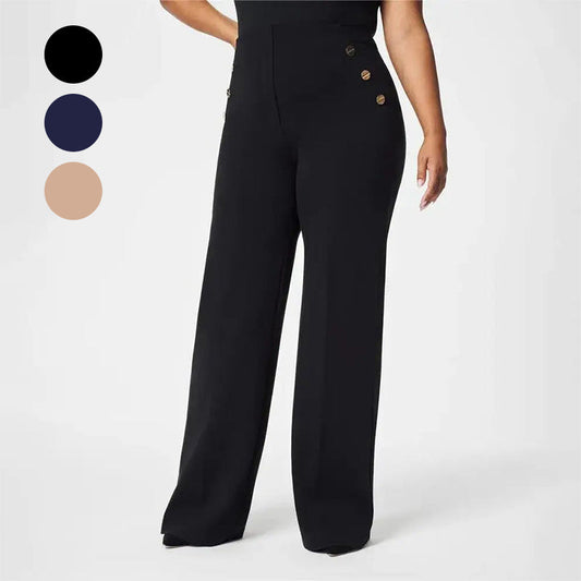 Plus Size High Stretch High-Waist Pants