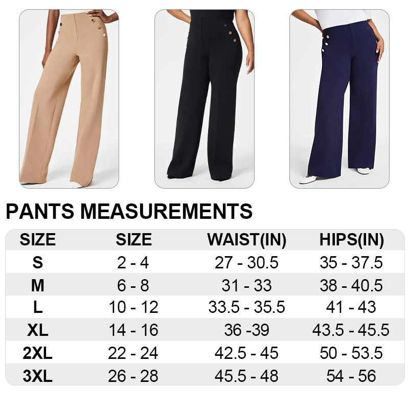 Plus Size High Stretch High-Waist Pants