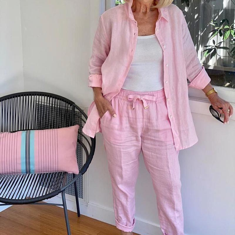 Breathable Chic Coord Set Outfit
