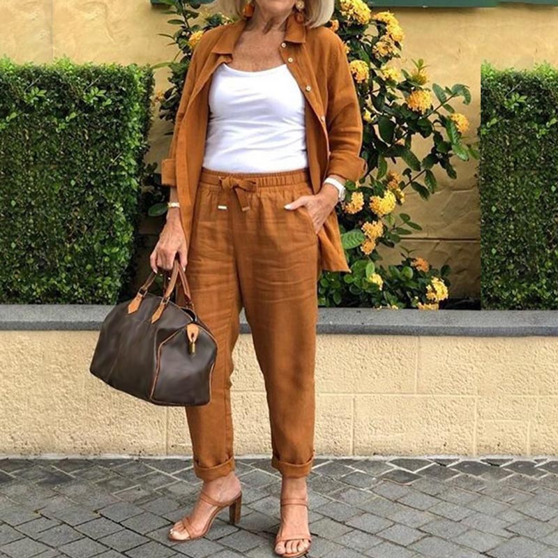 Breathable Chic Coord Set Outfit
