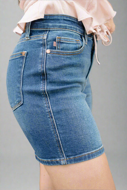 Tummy Control Denim Summer Short