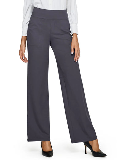 High-Waist Business Casual Pants