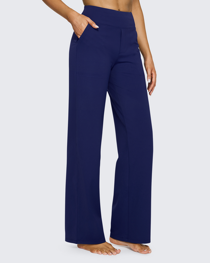 High-Waist Business Casual Pants
