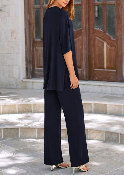 Women's Two-Piece Pullover & Pants Lounge Set