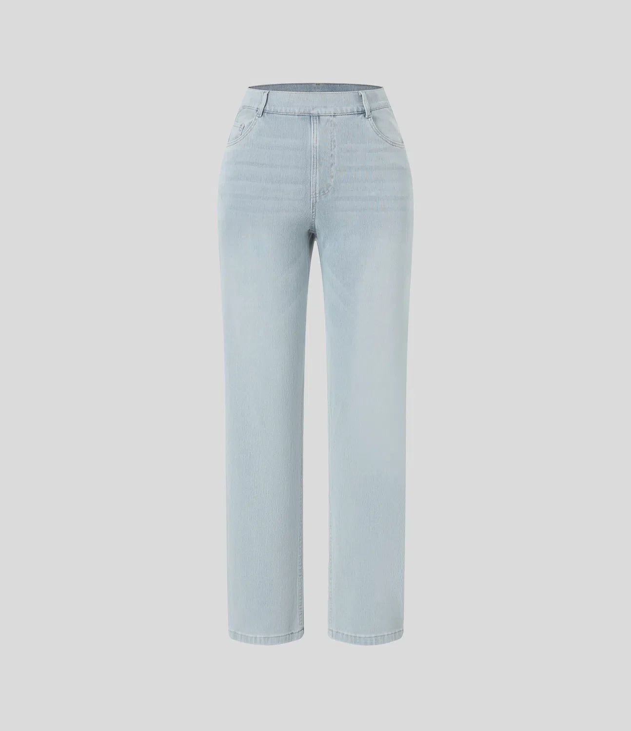 Elastic & Comfortable High-Waisted Pants