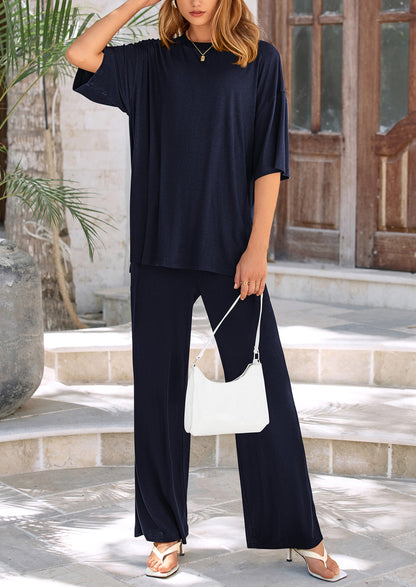 Women's Two-Piece Pullover & Pants Lounge Set