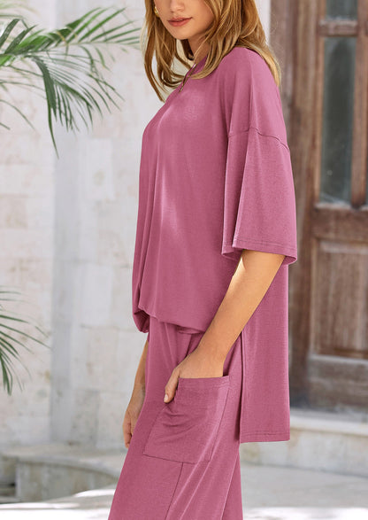 Women's Two-Piece Pullover & Pants Lounge Set